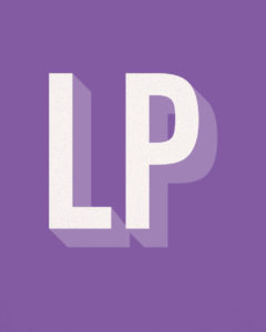 Liiton logo: LP.